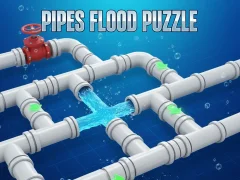 Pipes Flood Puzzle เกมออนไลน์