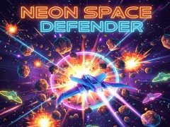 Neon Space Defender เกมออนไลน์