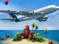 Air plane Simulator Island Travel เกมออนไลน์