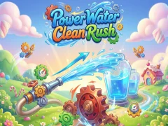 Power Water Clean Rush เกมออนไลน์