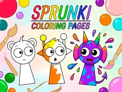 Sprunki Coloring Pages เกมออนไลน์