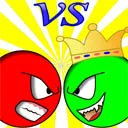 Red ball vs green king เกมออนไลน์