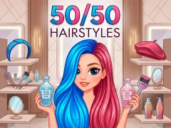 50/50 Hairstyles เกมออนไลน์