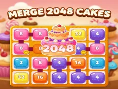 Merge 2048 cakes เกมออนไลน์