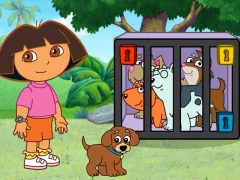 Dora The explorer Dora's Puppy Adventure เกมออนไลน์