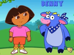 Dora's Meet My Friends เกมออนไลน์