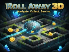 Roll Away 3D เกมออนไลน์