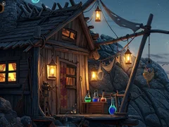 Hallowed Witch Escape เกมออนไลน์