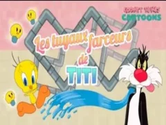 Looney Tunes Cartoons Les tuyaux farceurs de Titi เกมออนไลน์
