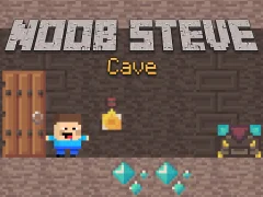 Noob Steve Cave เกมออนไลน์