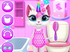 Kitty Unicorn Daily Care เกมออนไลน์