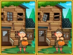 Spot the differences halloween เกมออนไลน์