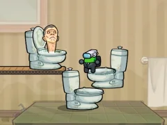Impostor Jump Skibidi Toilet เกมออนไลน์