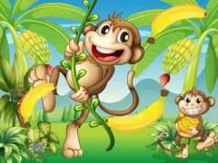 Jungle Monkey Run เกมออนไลน์