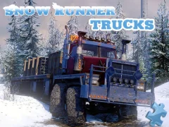 Snow Runner Trucks Jigsaw เกมออนไลน์