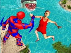 Superhero Police Speed Hero Rescue Mission เกมออนไลน์