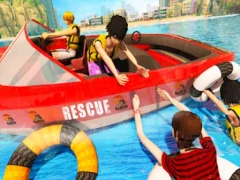 Beach Rescue Emergency Boat เกมออนไลน์