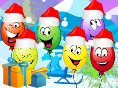 Christmas Balloons Bursting เกมออนไลน์
