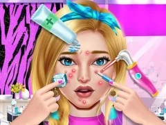 Pimple Treatment Makeover Salon เกมออนไลน์