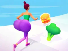 Twerk it! body Race 3D เกมออนไลน์