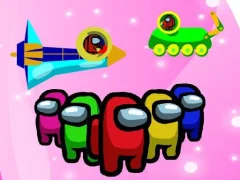Among Us Color fall เกมออนไลน์