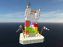 Castle Destruction Blocks เกมออนไลน์