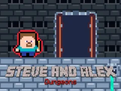 Steve and Alex Dungeons เกมออนไลน์