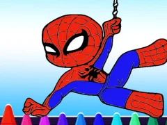 Spiderman Coloring book เกมออนไลน์