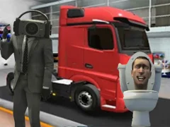 Truck Simulator Skibidi Toilet เกมออนไลน์