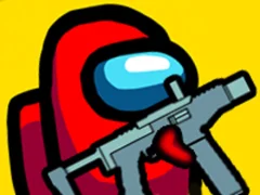 Among Us Crazy Gunner เกมออนไลน์