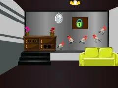 Grey Checked Room Escape เกมออนไลน์
