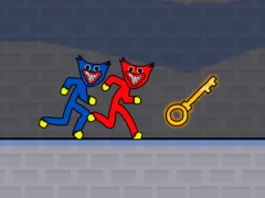 Stickman Huggy Party Duo เกมออนไลน์