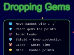 Dropping Gems เกมออนไลน์