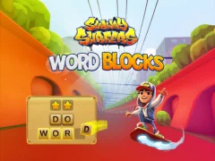 Subway Surfers Word Blocks เกมออนไลน์