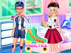 BFF Skating Practice เกมออนไลน์