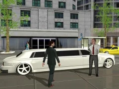 Limo Taxi Driving Simulator: Limousine Car Games เกมออนไลน์