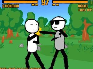 Stickman Gun- การต่อสู้น้อยลง เกมออนไลน์