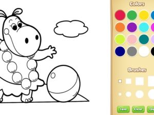 สมุดระบายสีสัตว์เลี้ยงสำหรับเด็ก เกมออนไลน์
