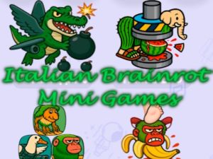 เกมมินิ Brainrot อิตาลี  เกมออนไลน์