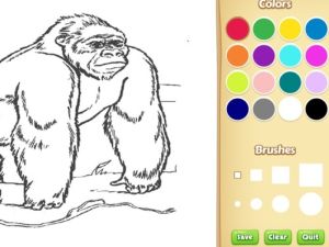 สมุดระบายสีสัตว์สัตว์สำหรับเด็ก เกมออนไลน์
