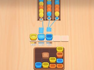 เรียงลำดับเส้นด้ายสี เกมออนไลน์