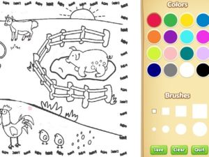 สมุดระบายสีฟาร์มสำหรับเด็ก เกมออนไลน์