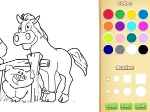 สมุดระบายสีสัตว์เลี้ยงสำหรับเด็ก เกมออนไลน์