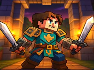 การผจญภัยของ Steve Dungeon เกมออนไลน์