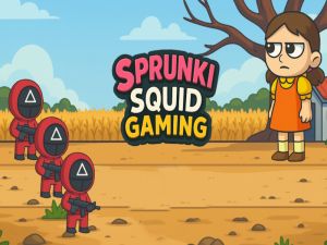 Sprunki Squid Gaming เกมออนไลน์