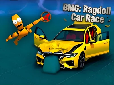 BMG: Ragdoll Car Race เกมออนไลน์
