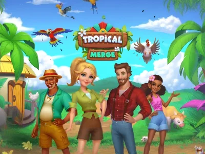 Tropical Merge เกมออนไลน์