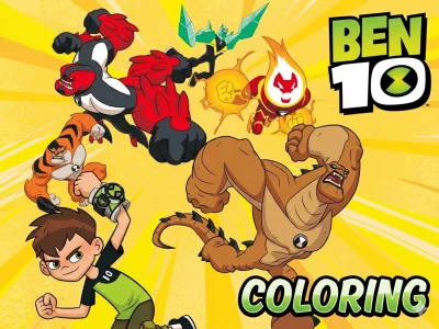 Ben 10 Coloring เกมออนไลน์