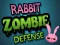 Rabbit Zombie Defense เกมออนไลน์