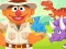 123 Sesame Street: Ernie's Dinosaur Day Care เกมออนไลน์